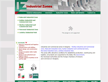 Tablet Screenshot of industrial-zones.com